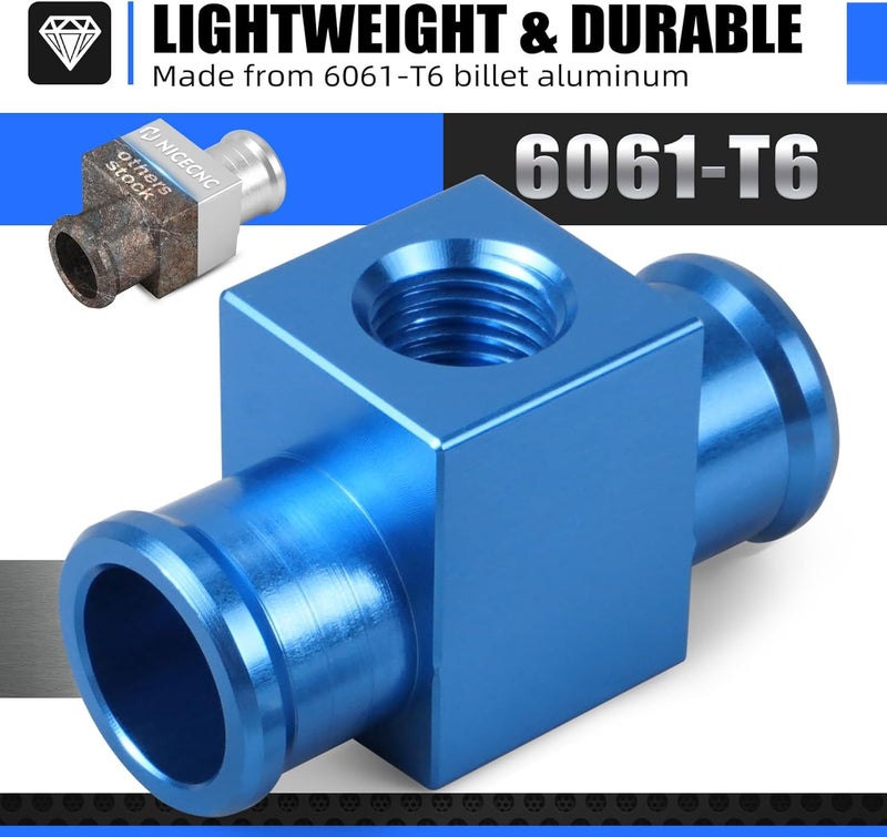 NICECNC Blue M14x1,5 Temperature Switch Radiator Fan Compatible with Compatible with Yamaha 125-450CC YZ YZF WR DT XT TTR Compatible with Husqvarna 125-501CC TC FC TX FX TE FE See Fitment - Image 3